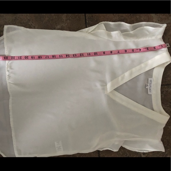 STELLA LUCE BLOUSE SZ S NWT - Picture 7 of 7